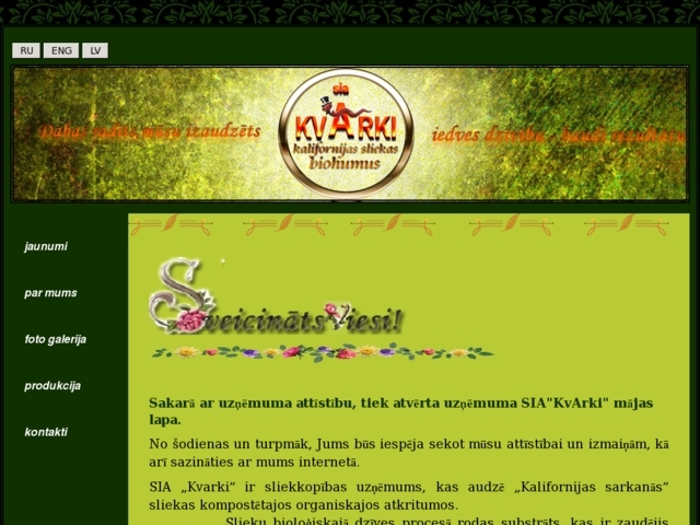 Kvarki, SIA